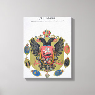 Arme und Schild des Staat von Kaiserrussland, f
