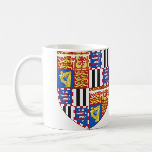 Arme von Alexander Mountbatten Carisbrooke Kaffeetasse (Links)