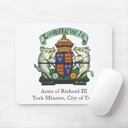 Arme von Richard III Mousepad (Mit Mouse)