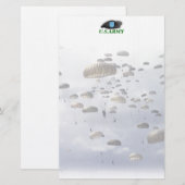 Armebaretblitz-Einheiten Briefpapier (Vorne/Hinten)