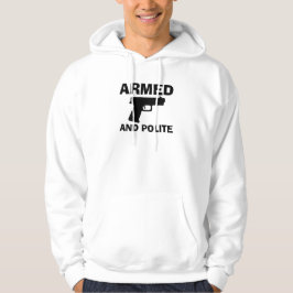 ARMED AND POLITE Men Hoodie