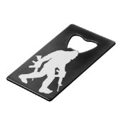 Armed Bigfoot Sasquatch 2. Änderungsantrag 2A # Geldbeutel Flaschenöffner (Vorderseite Schrägansicht)