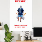 Armed & Dangerous Large Archiving Mattes Print Poster (Heimbüro)