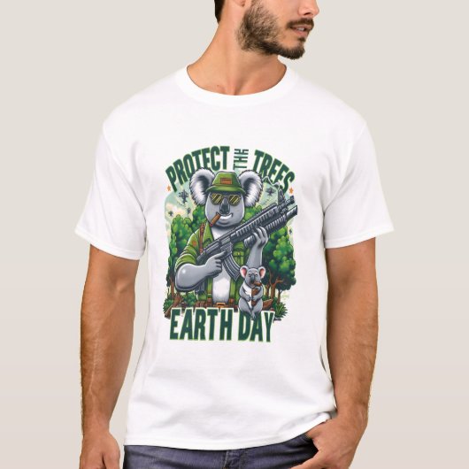 Armed Koalas Standby T-Shirt (Vorderseite)