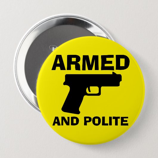 ARMED- UND POLITIKKETTE BUTTON (Vorne & Hinten)
