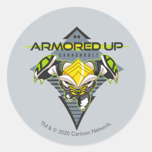 Armed Up - Omni-Kix Cannonbolzen Runder Aufkleber