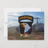 Armee 101. im Flugzeug Vietnam-Patch (Vorderseite)