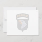 Armee 101. im Flugzeug Vietnam-Patch (Rückseite)