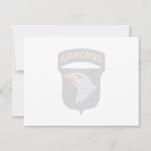 Armee 101. im Flugzeug Vietnam-Patch (Rückseite)