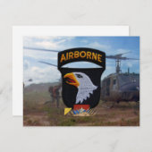 Armee 101. im Flugzeug Vietnam-Patch (Vorne/Hinten)