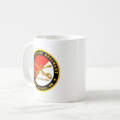 Armee - 10. Kavallerie-Regiment - Fort Supply, OK Kaffeetasse (Vorderseite Links)