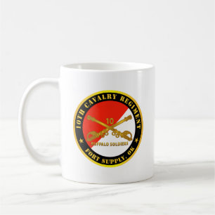 Armee - 10. Kavallerie-Regiment - Fort Supply, OK  Kaffeetasse