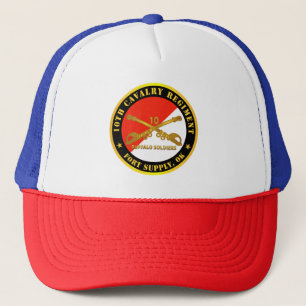 Armee - 10. Kavallerie-Regiment - Fort Supply, OK Truckerkappe