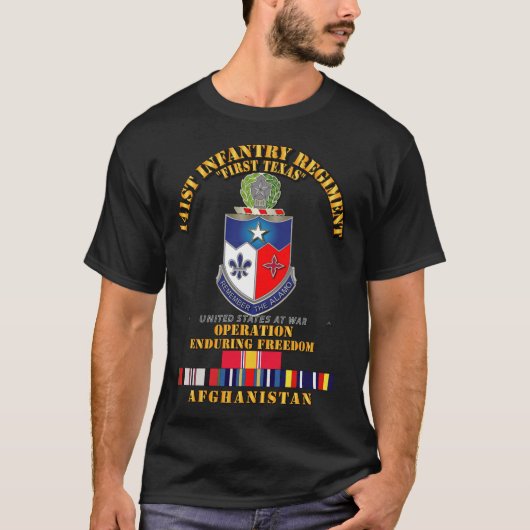 Armee - 141. Infanterie-Regiment - OEF - A T-Shirt (Vorderseite)