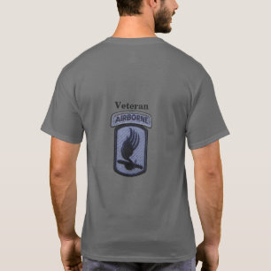 Armee 173. ABN Im Flugzeug Brigade Veteranen Veter T-Shirt