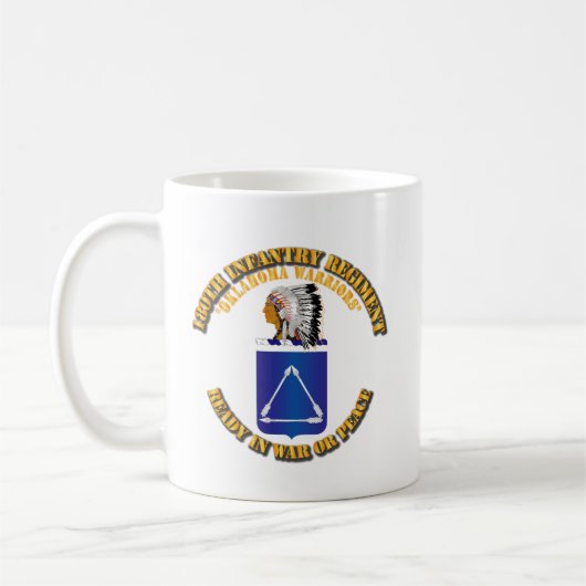 Armee - 180. Infanterie-Regiment - COA Kaffeetasse (Links)