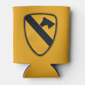 Armee 1. Kavallerieabteilung Fort Hood Can Cooler Dosenkühler (Vorderseite)