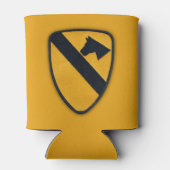 Armee 1. Kavallerieabteilung Fort Hood Can Cooler Dosenkühler (Rückseite)