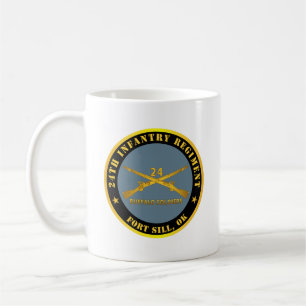 Armee - 24. Infanterie-Regime - Fort Sill, OK - Bu Kaffeetasse