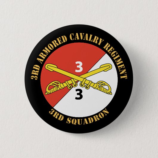 Armee - 3. Squadron - 3. Armored Cavalry Regiment Button (Vorderseite)