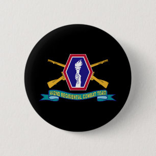 Armee - 442. Infanteriekampfteam w Br Button