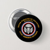 Armee - 502. PIR - 101. Im Flugzeug Abteilung Button (Vorne & Hinten)