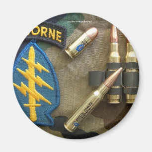 Armee 5. grüne Berets Spezialkräfte Namenmagnete Magnet