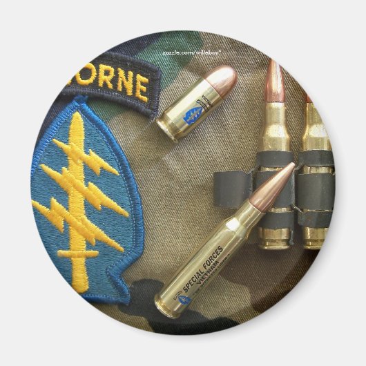 Armee 5. grüne Berets Spezialkräfte Namenmagnete Magnet (Vorne)