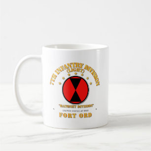 Armee - 7. Infanterieabteilung - Ft Ord.pn Kaffeetasse