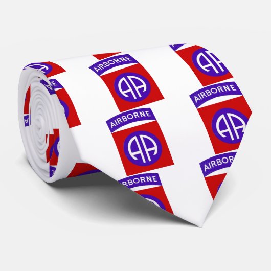 Armee 82. im Flugzeug Krawatte (Gerollt)