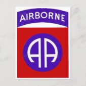 Armee 82. Im Flugzeug Postkarte (Vorderseite)