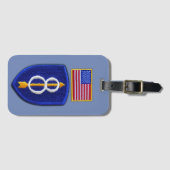 Armee 8. Inf. Abteilung Infanterie Veteranen Gepäckanhänger (Vorderseite (Horizontal))