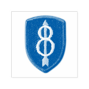 Armee-8. Infanteriedivision-Pfadfinder-Flecken Permastempel