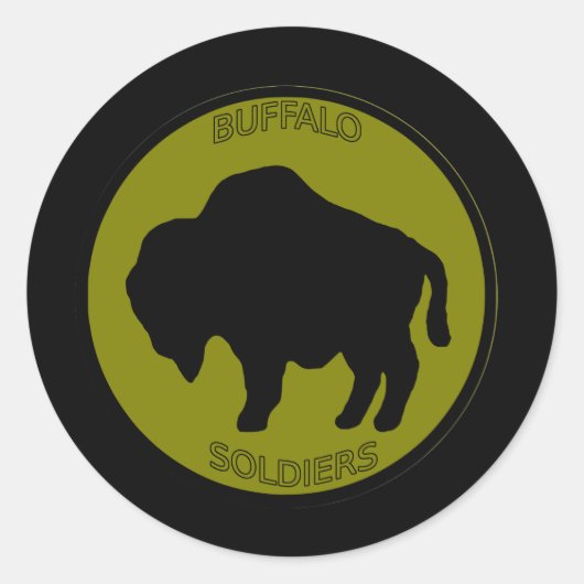 Armee 92. Infanterieabteilung Runder Aufkleber (Vorderseite)