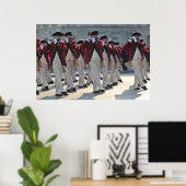 Armee Alte Garde Fife und Trommelkorps Poster (Heimbüro)