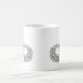 Armee-ältere Sprungs-Flügel Kaffeetasse (Mittel)