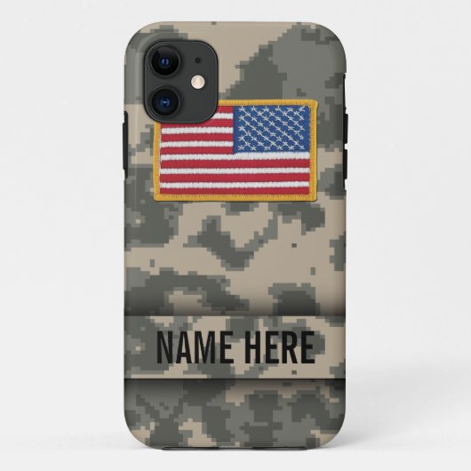 Armee-Art-Digital-Tarnungs-Kasten Case-Mate iPhone Hülle (Rückseite)