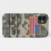 Armee-Art-Digital-Tarnungs-Kasten Case-Mate iPhone Hülle (Rückseite (Horizontal))