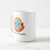 Armee-Artillerie-Korps Kaffeetasse (Vorderseite Links)