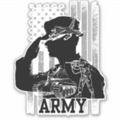 Armee Aufkleber (Vorderseite)