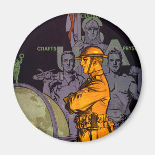 Armee baut MÄNNER Magnet