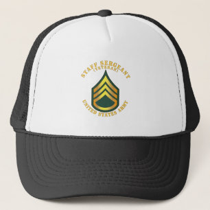Armee - Bediensteter - SSG - Veteran Truckerkappe