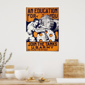 Armee - Beitritt zu den Tanks Poster (Küche)
