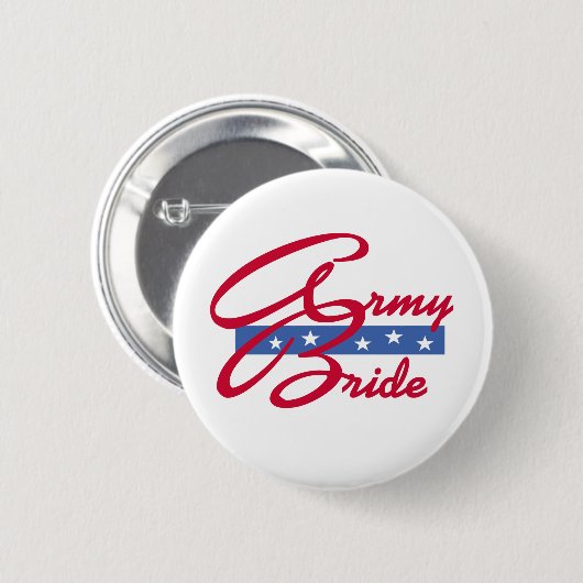 Armee-Braut Button (Vorne & Hinten)