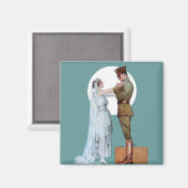 Armee-Braut Magnet (Vorderseite/Rückseite)