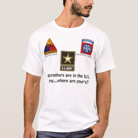Armee-Brüder T-Shirt (Vorderseite)