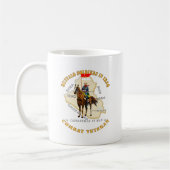 Armee - Buffalo-Soldaten im Irak - Cavalrymen Kaffeetasse (Links)