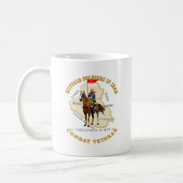 Armee - Buffalo-Soldaten im Irak - Cavalrymen Kaffeetasse