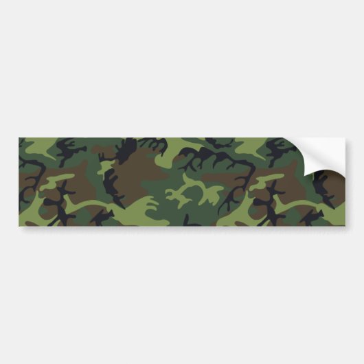 Armee-Camouflage Autoaufkleber (Vorne)