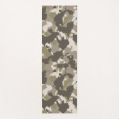Armee Camouflage Brown Custom Sand Yogamatte (Vorderseite)